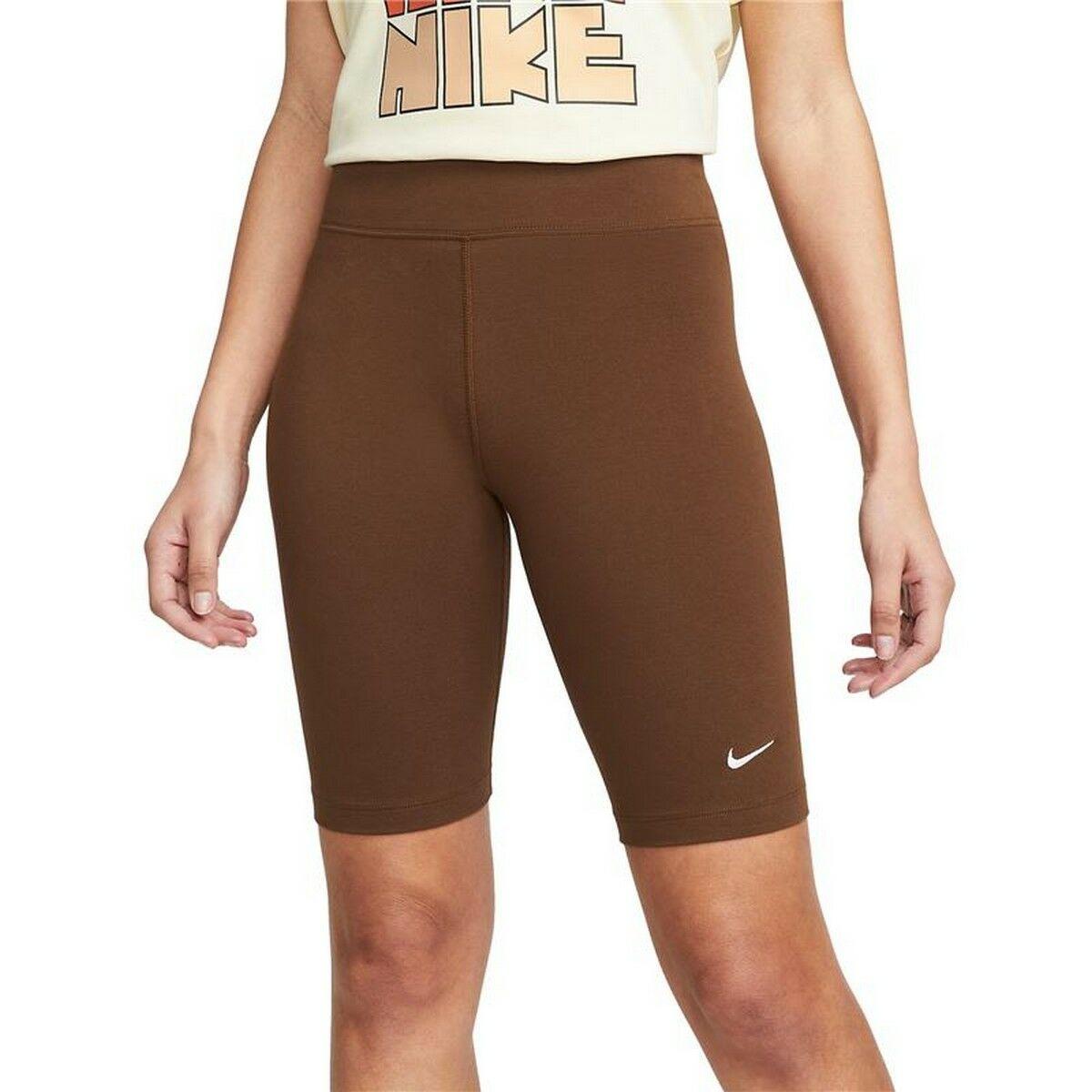 Sport leggins til kvinder Nike Brun - M