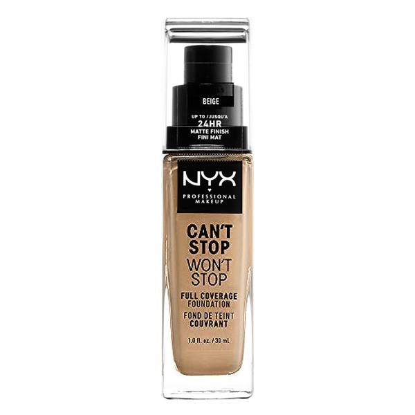 Flydende makeup foundation Can't Stop Won't Stop NYX (30 ml) (30 ml) cappucciono