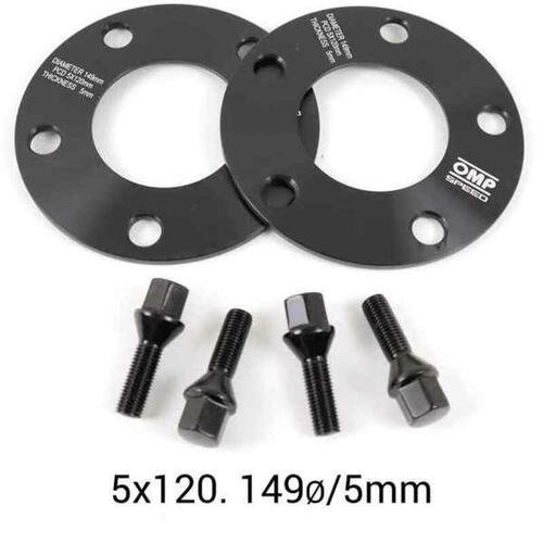 Sæt med faneblade OMP 5 x 120 74,1 M12 x 1,50 5 mm