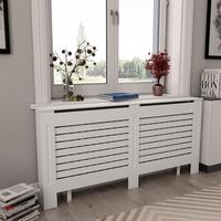 Radiatorskjuler MDF 172x19x81,5 cm hvid
