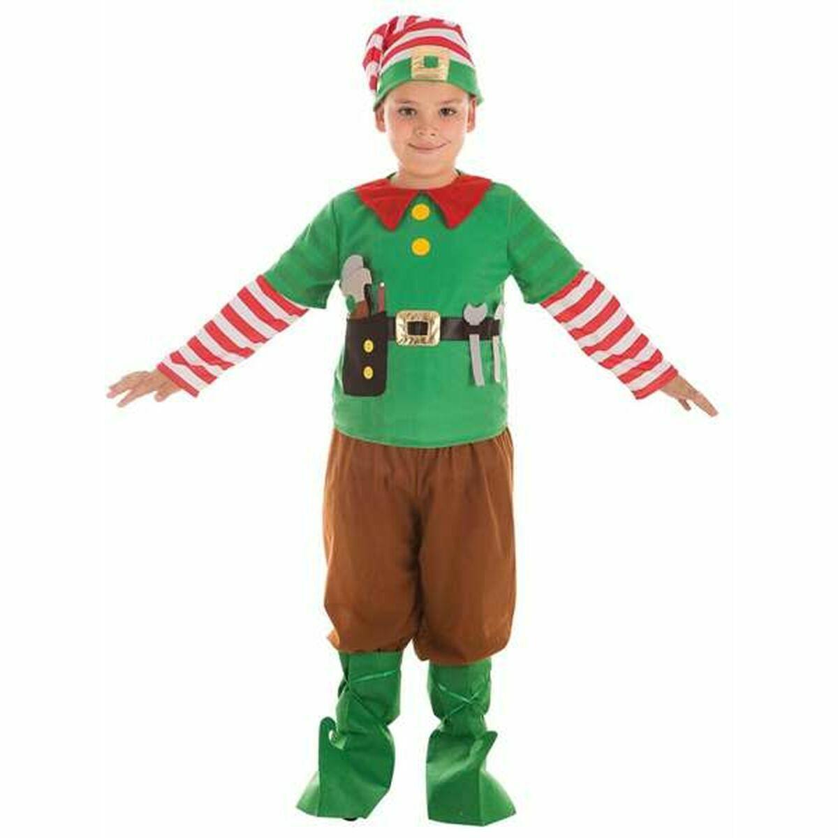 Kostume til børn Grøn Alf 3-6 år