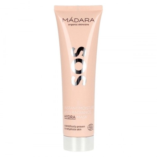 Fugtgivende Ansigtsmaske Mádara SOS Lysreflekterende (60 ml)