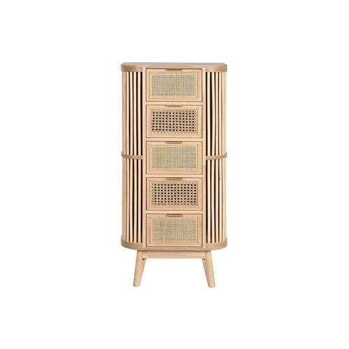 Kommode Home ESPRIT Gylden Natur Gran 48 x 35 x 105 cm