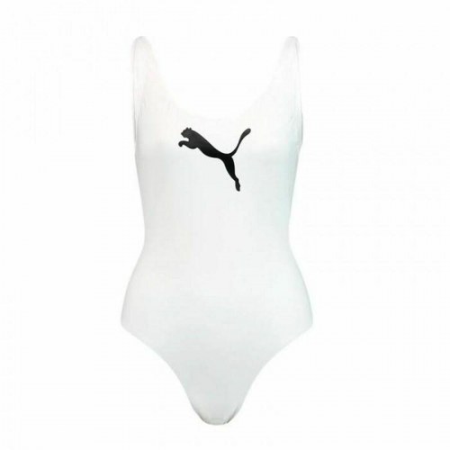 Puma Classic badedragt til kvinder - Hvid (M)