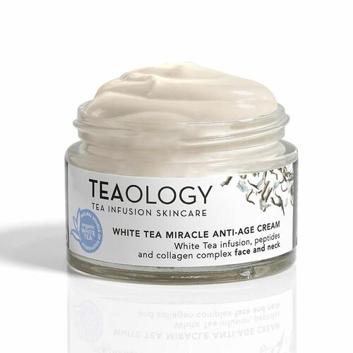 Kosmetiksæt Teaology Hvid The 3 Dele