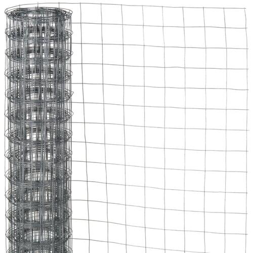 firkantet trådnet 0,5x5 m 13 mm galvaniseret stål
