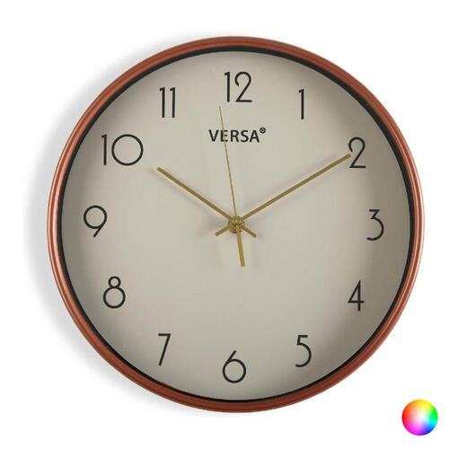 Vægur Gold Plastik (4 x 30 x 30 cm) Blå