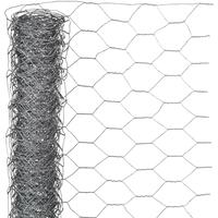 sekskantet trådnet 0,5x2,5 m 25 mm galvaniseret stål