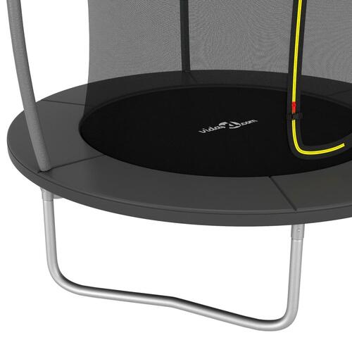 Trampolinsæt 183x52 cm 80 kg rund