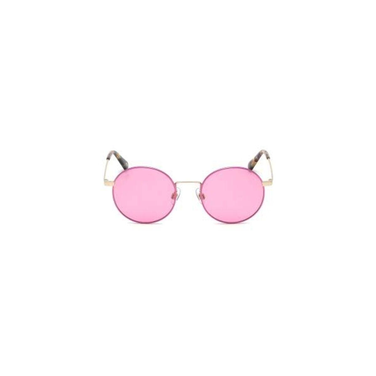 Web Eyewear We0254 Damesolbriller Pink Linser Ø 49 Mm