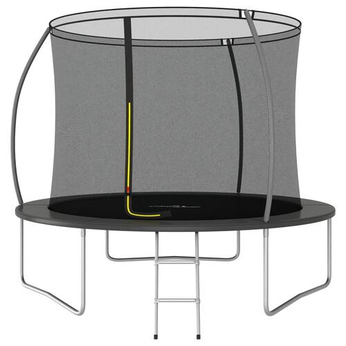 Trampolinsæt 305x76 cm 150 kg rund
