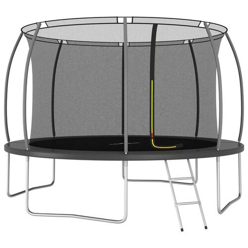 Trampolinsæt 366x80 cm 150 kg rund