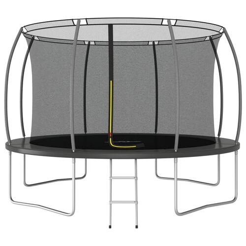 Trampolinsæt 366x80 cm 150 kg rund