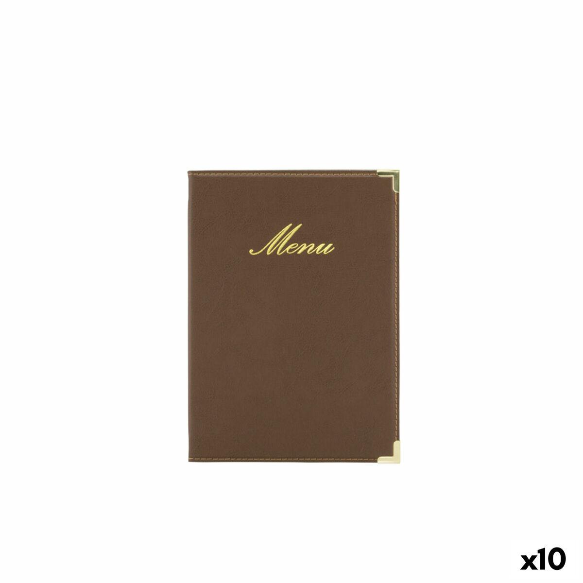 Menu holders Securit Classic Brun 25 x 18 cm