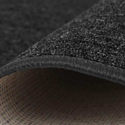 Tæppe tuftet 120 x 180 cm antracitgrå