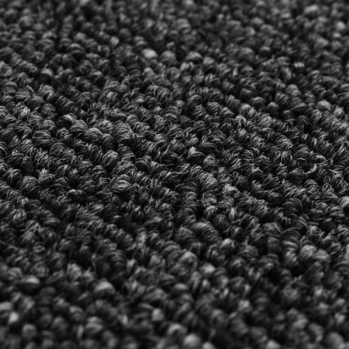 Tæppe tuftet 120 x 180 cm antracitgrå