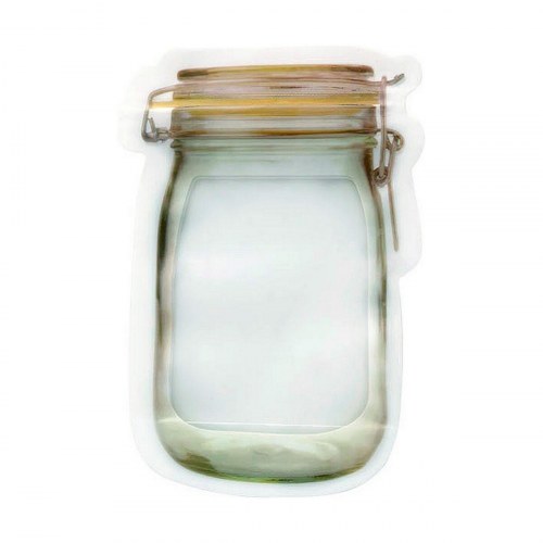 Sæt med genanvendelige poser til fødevarer 6 Dele 10,5 x 15 x 5,4 cm (36 Enheder)