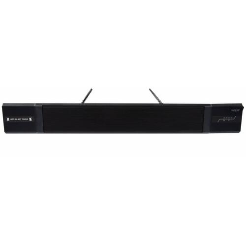 Sunred vægophængt varmeapparat Nero 2400 W sort varme sort
