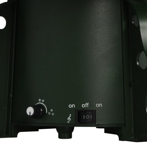 Juletræ med snefald paraplyfod 190 cm grøn