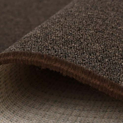 Tæppe tuftet 80 x 150 cm brun