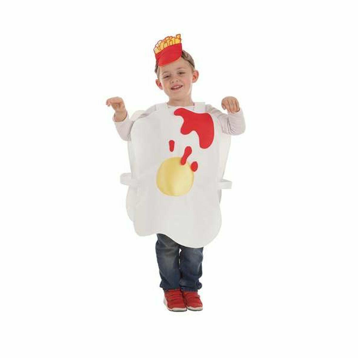 Kostume Til Børn Tomat Pomfritter Dele