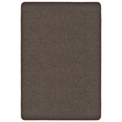 Tæppe tuftet 160 x 230 cm brun