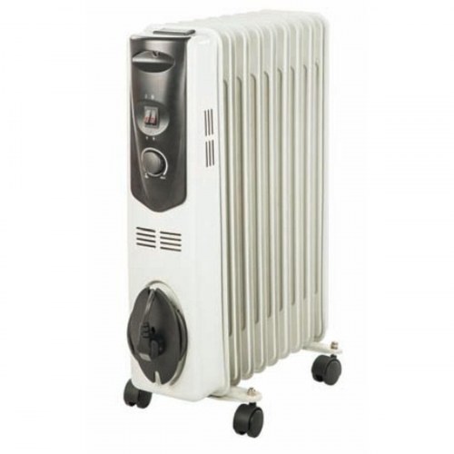 S&P SAHARA 1503 olieradiator 7 kamre - grå, 1.500 W