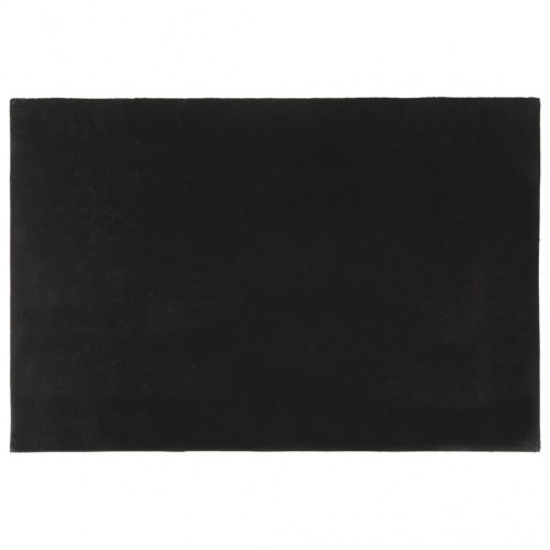 Dørmåtte i coir 60 × 90 cm - sort, skridsikker