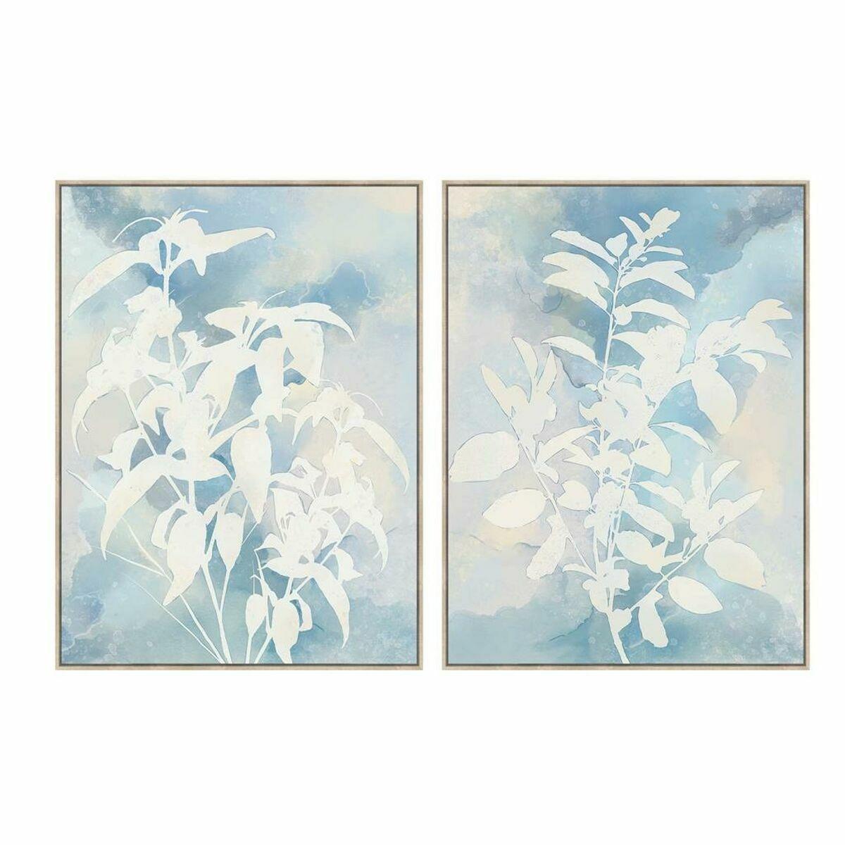 Maleri 90 X 4 X 120 Cm Blad Af En Plante Skandinavisk 2 Enheder