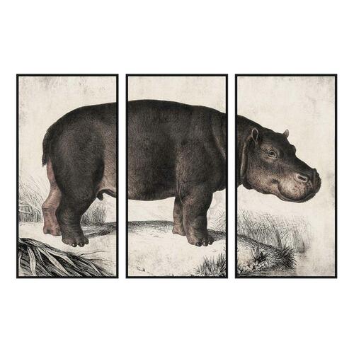 Lærred 3 Dele Moderne (180 x 4 x 120 cm)