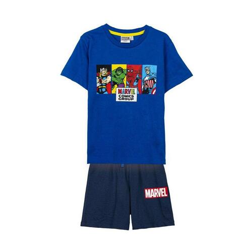 Sæt med tøj The Avengers Blå Børns 4 år