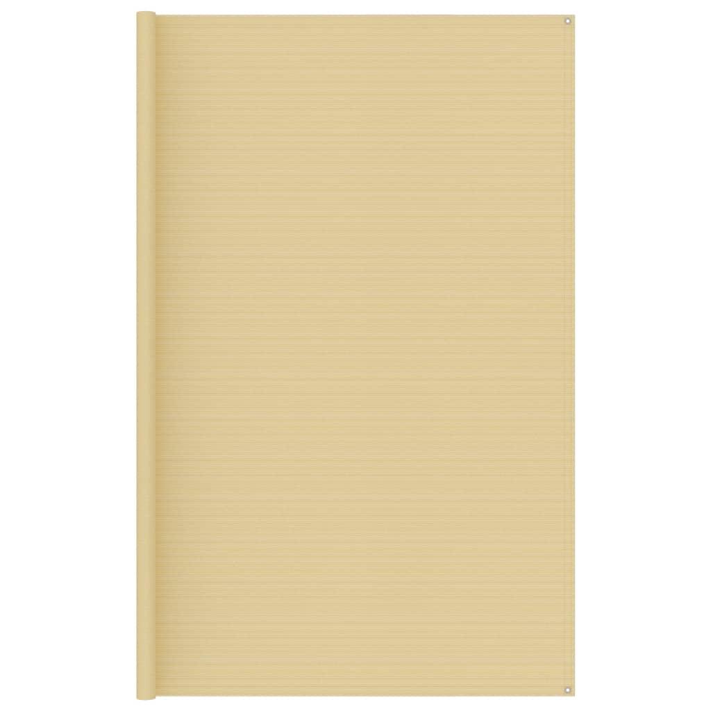 Telttæppe 300x600 cm beige billede