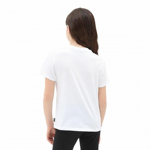 Børne Kortærmet T-shirt Vans Sunlit Crew Hvid - XL