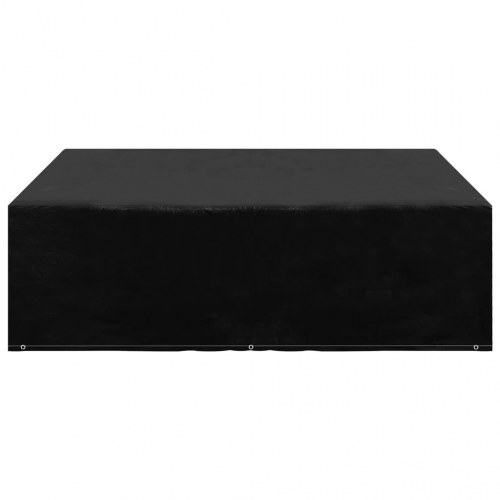 Havemøbelovertræk 2 stk. 8 snørehuller 200x200x70 cm