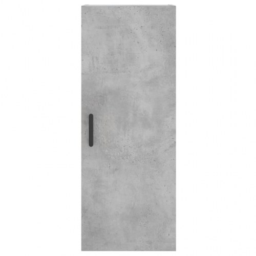 Højskab i konstrueret træ 34,5 x 34 x 180 cm - betongrå
