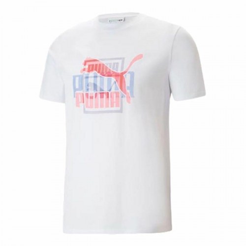 Puma Classics T-shirt - Unisex, kortærmet, hvid (S)