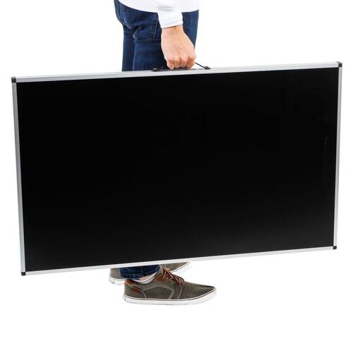 foldbart bord 100 x 60 x 94 cm aluminium