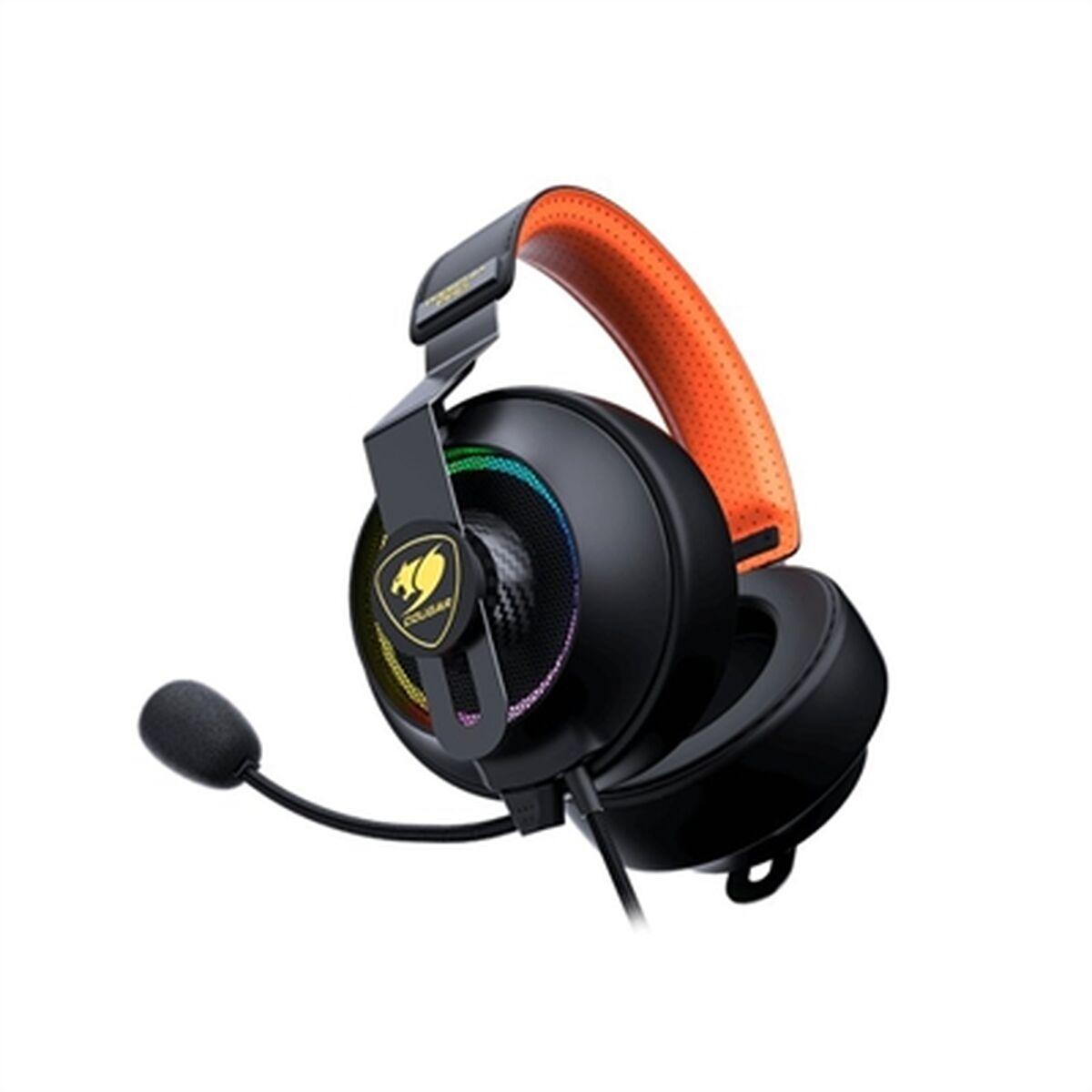 Hovedtelefoner med mikrofon Cougar Phontum Pro Prix Orange