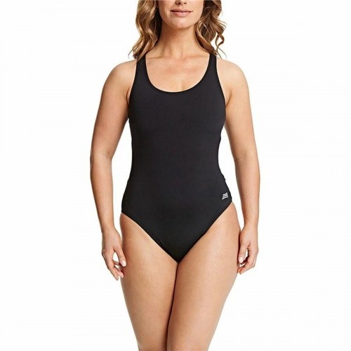 Badedragt dame Zoggs Cottesloe Powerback - sort, str. 40
