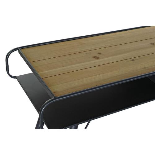 Konsol Sort Metal Gran Lys brun (120 x 38 x 78 cm)