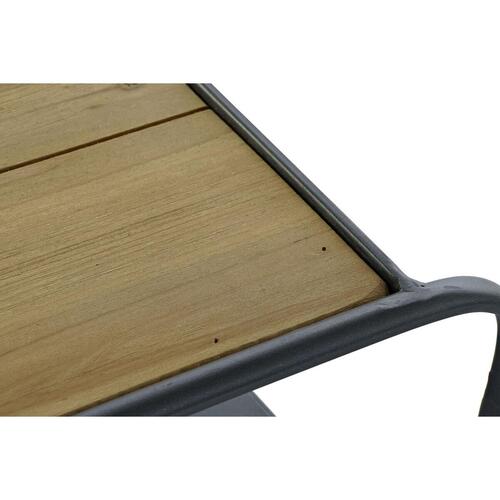 Konsol Sort Metal Gran Lys brun (120 x 38 x 78 cm)