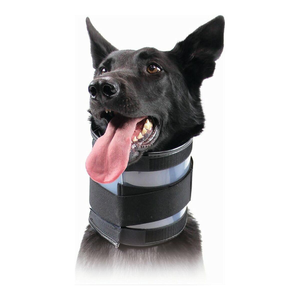 KVP cervikal krave til hunde - Sort, 18-53 cm