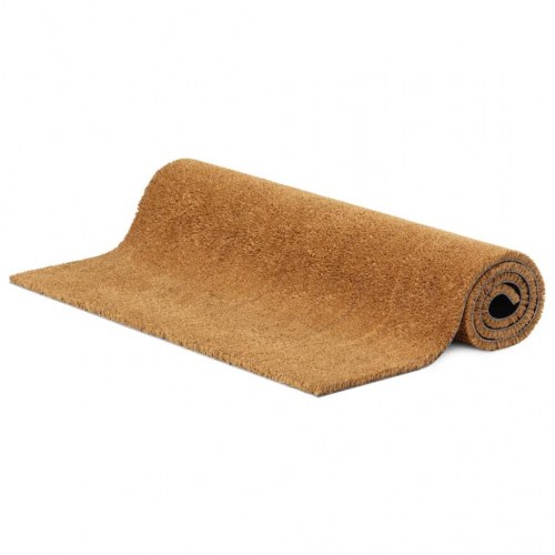 Dørmåtte 90x150 cm tuftet coir naturfarvet
