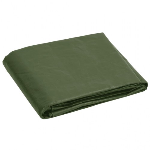 Presenning 4 x 4 m 180 g/m² HDPE - grøn