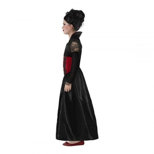 Børnekostume - Multifarvet kjole 5-6 år (100 % polyester)