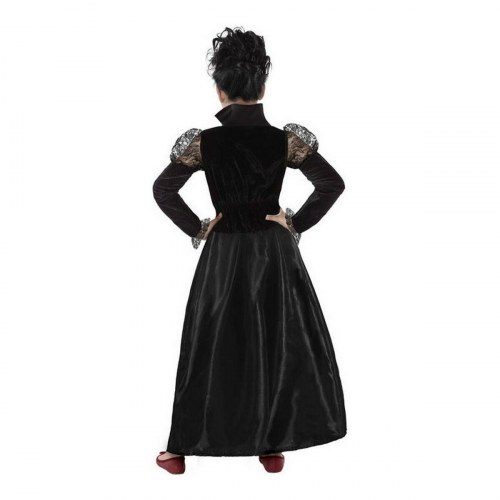 Børnekostume - Multifarvet kjole 5-6 år (100 % polyester)