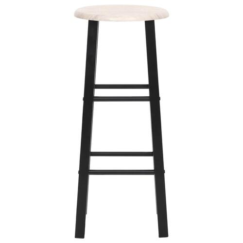 Barstole 2 stk. MDF sort