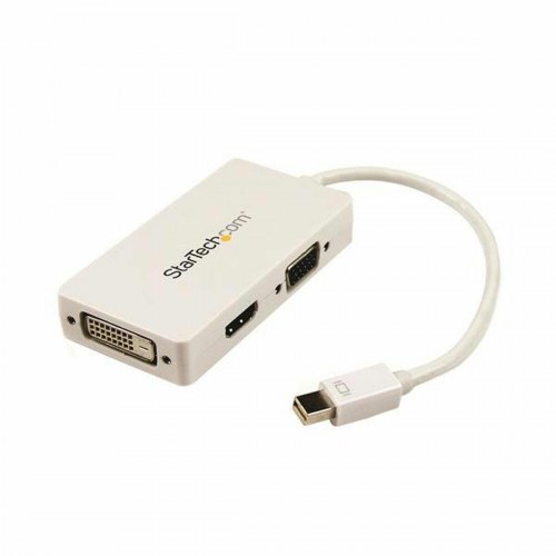 Startech Mini DisplayPort til VGA/DVI/HDMI-adapter - Hvid/Sort
