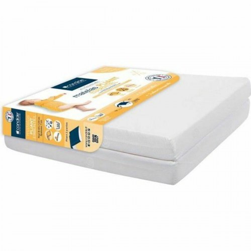 Candide babymadras - ecru 60 × 120 cm, foldbar