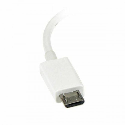 USB OTG kabel micro USB til USB - Startech - Hvid (10 cm)